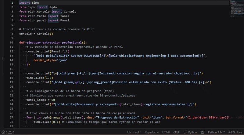 Modelo de organizador masivo en Python